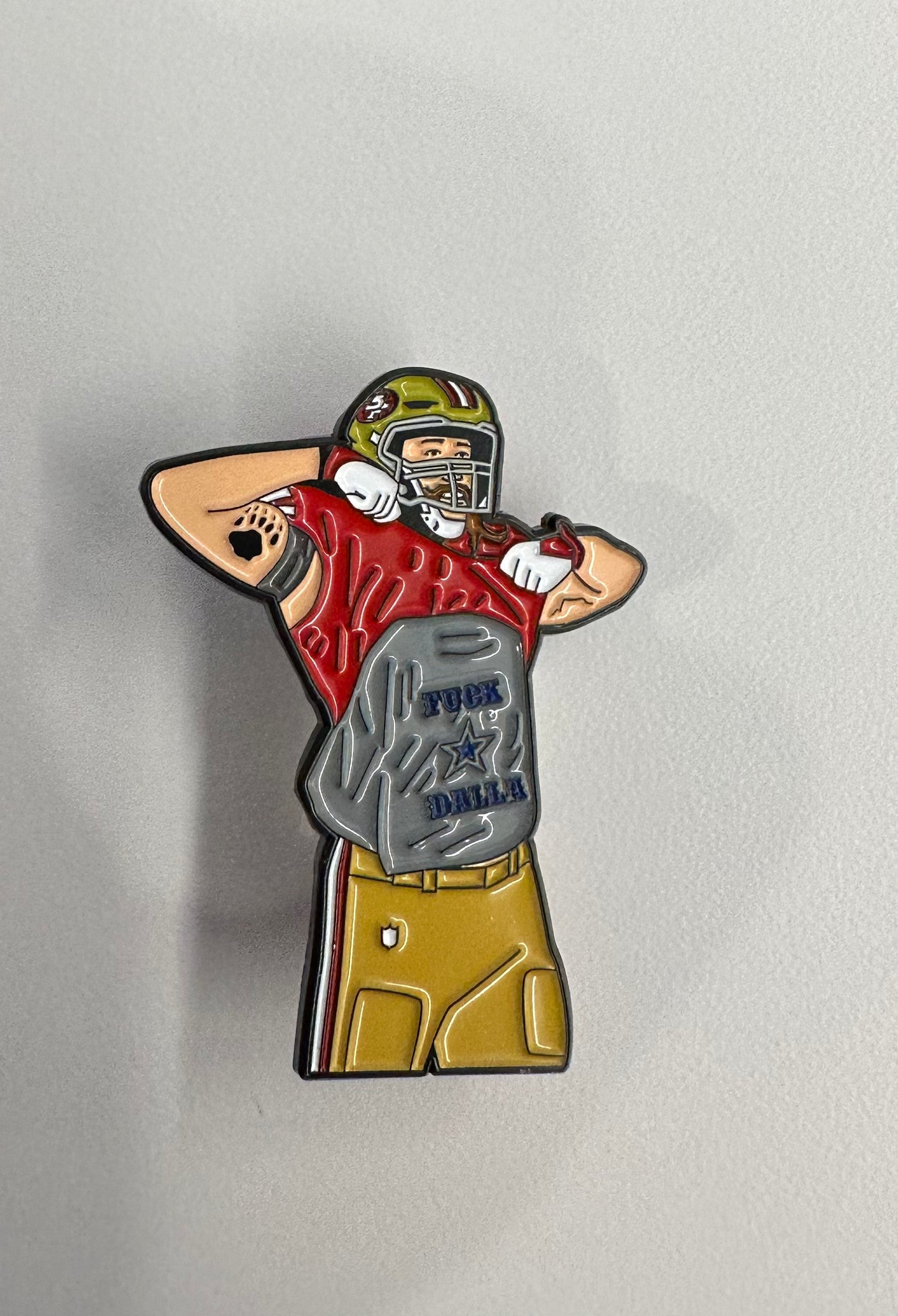 “F Dallas” Kittle Pin